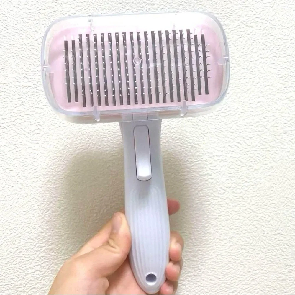 New Dog & Cat Brush Pink Color